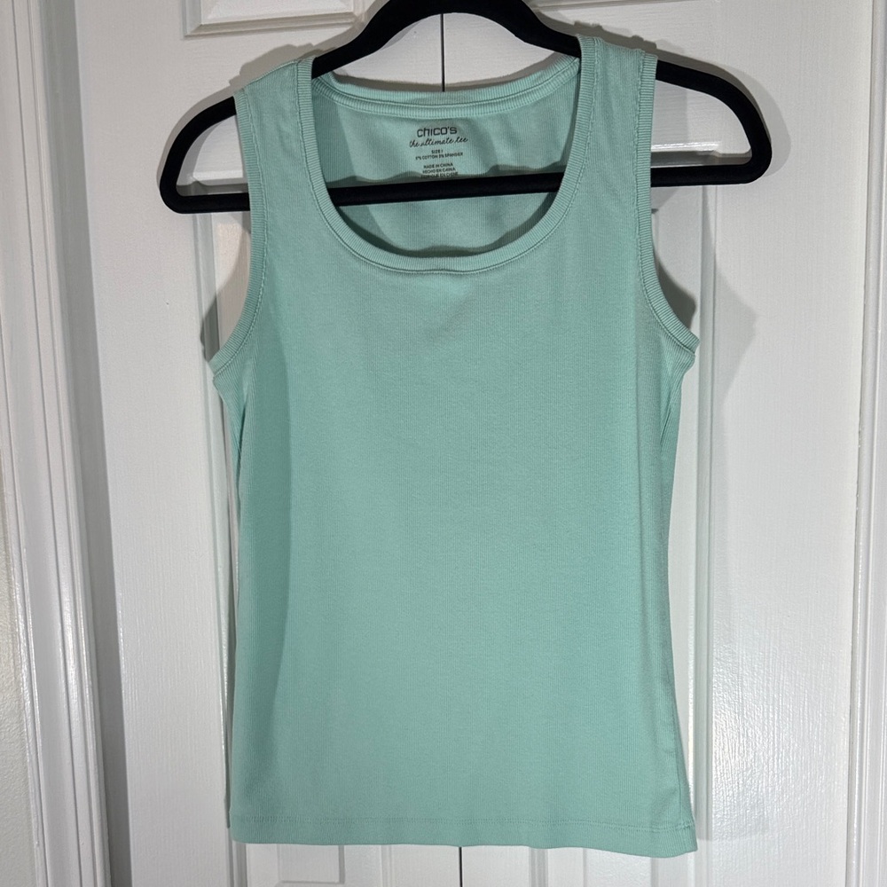 Chico's Mint Green Tank Top